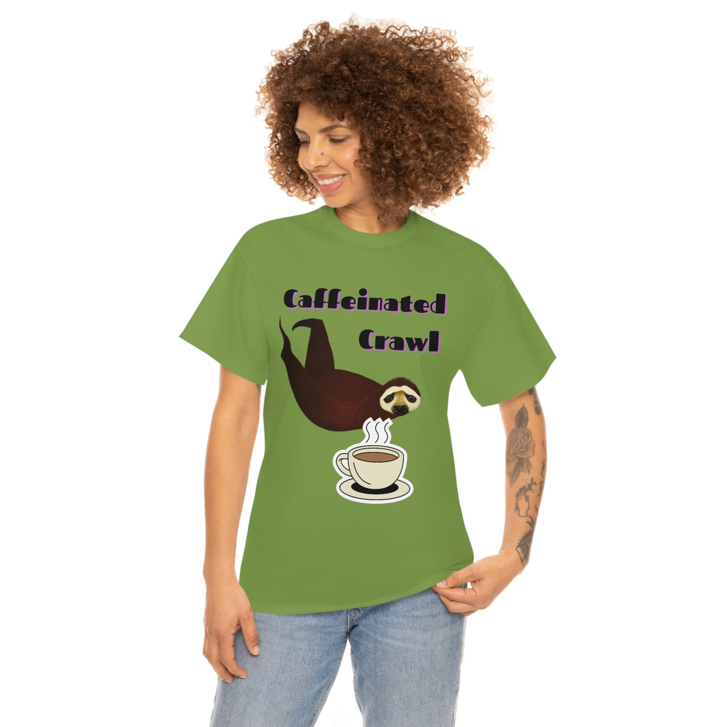 Sloths Need Coffee Tees