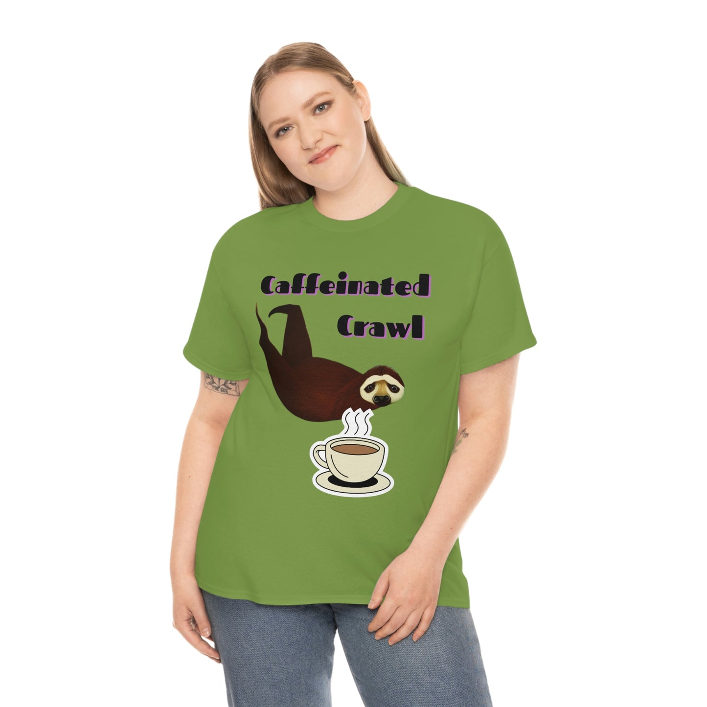 Sloths Need Coffee Tees